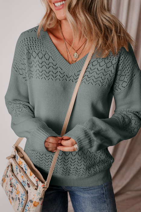Avery Detail Drop Shoulder Sweater