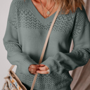  Avery Detail Drop Shoulder Sweater