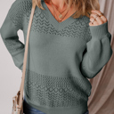  Avery Detail Drop Shoulder Sweater