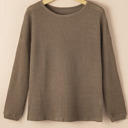  Avery Knit Drop Shoulder Long Sleeve Top