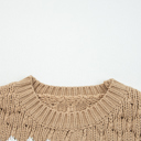  Avery Puff Sleeve Baggy Sweater