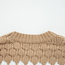  Avery Puff Sleeve Baggy Sweater