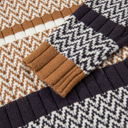  Avery Ribbed Trim Slim Sweater