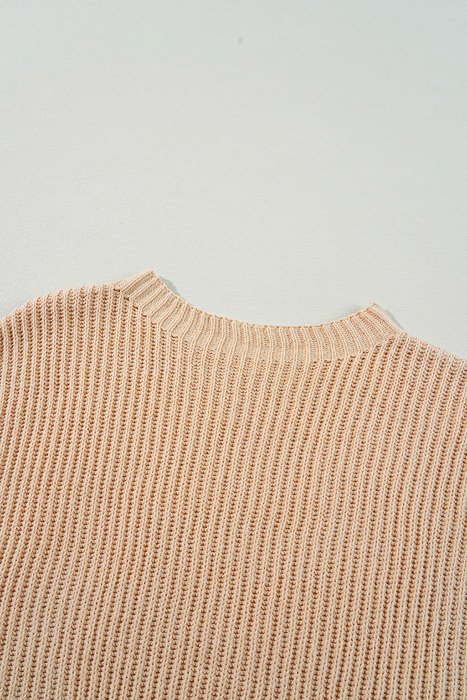 Avery Side Slits Loose Sweater