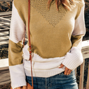  Avery tone Chevron Pullover Sweater