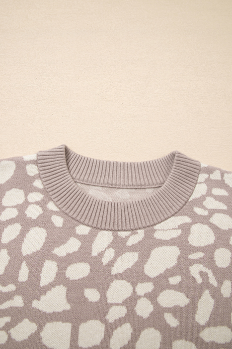 Avery Trim Drop Shoulder Sweater
