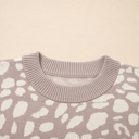  Avery Trim Drop Shoulder Sweater
