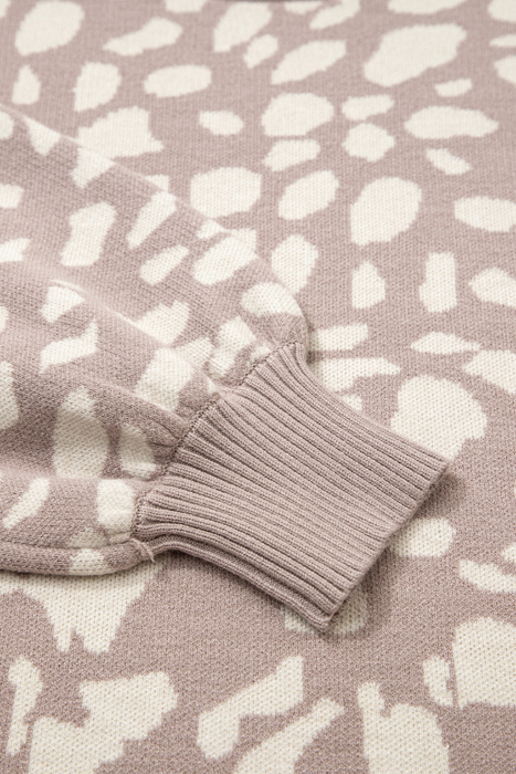 Avery Trim Drop Shoulder Sweater