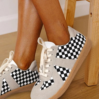 Avery Up Flat Leatherette Shoes