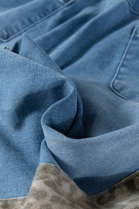 Avianna Panel Wide Leg Jeans