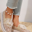  Ayah Breathable Lace Loafer Shoes