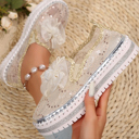  Ayah Breathable Lace Loafer Shoes