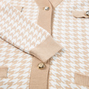  Ayla Edge Metal Slim Cardigan