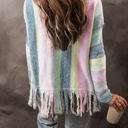  Aylani Fringed Tunic Sweater