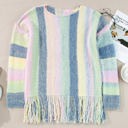  Aylani Fringed Tunic Sweater