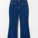  Ayleen Center Seam Deep Wash Straight Jeans