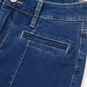  Ayleen Center Seam Deep Wash Straight Jeans