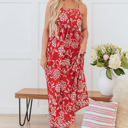  Aylin Floral Spaghetti Strap Maxi Dress