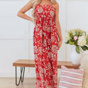  Aylin Floral Spaghetti Strap Maxi Dress