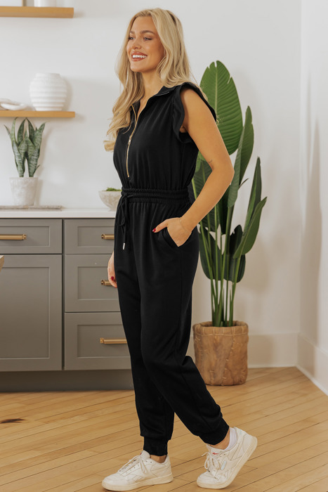 Azariah Drawstring Elastic Waistband Jumpsuit