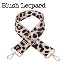 Blush Leopard Bag Straps