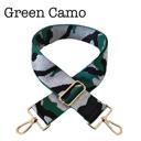 Green Camo Bag Straps