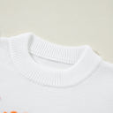  Bailee Puff Sleeve Crew Neck Sweater