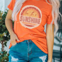  Be The Sunshine Graphic Crewneck Tee