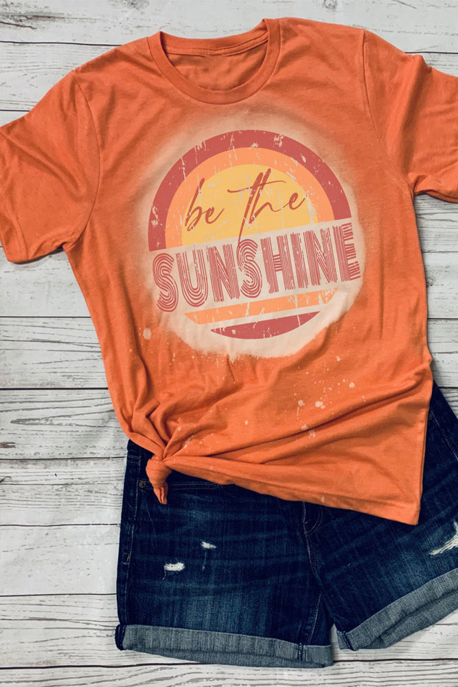 Be The Sunshine Graphic Crewneck Tee