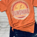  Be The Sunshine Graphic Crewneck Tee