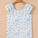  Beatrice Bow Back Square Blouse