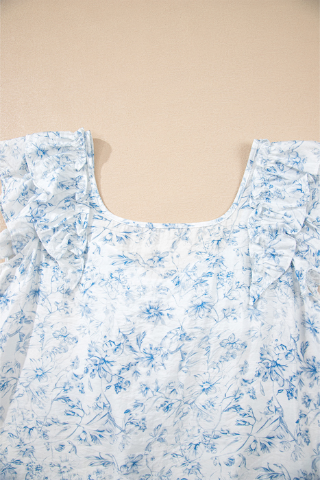 Beatrice Bow Back Square Blouse