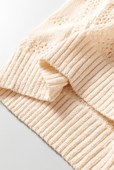 Belen Knit Short Sleeve Sweater