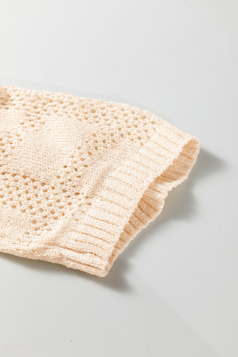 Belen Knit Short Sleeve Sweater