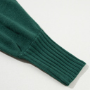  Belen Letter Embroidered High Sweater