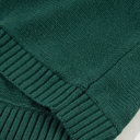  Belen Letter Embroidered High Sweater