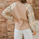  Bella Raglan Sleeve Knit Top