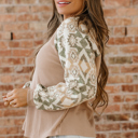  Bella Raglan Sleeve Knit Top