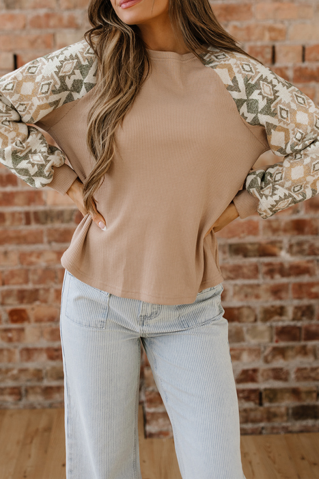 Bella Raglan Sleeve Knit Top