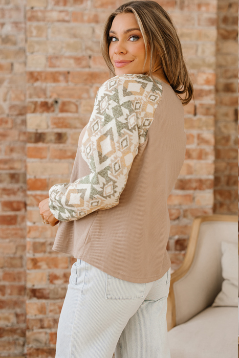 Bella Raglan Sleeve Knit Top