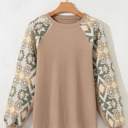  Bella Raglan Sleeve Knit Top