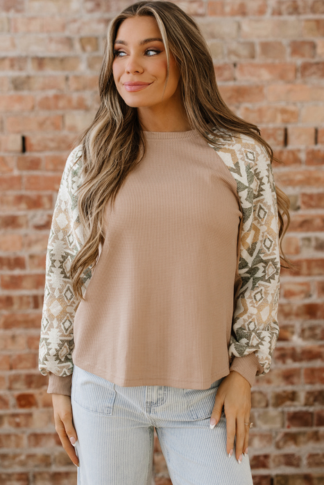 Bella Raglan Sleeve Knit Top