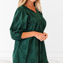  Beth Sleeve Swing Mini Dress