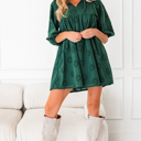 Beth Sleeve Swing Mini Dress