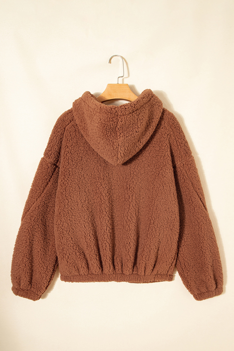 Bethany Up Hooded Sherpa Jacket