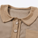  Bianca Waffle Knit Long Sleeve Top