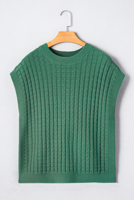 Birdie Textured Short Sleeve Sweater