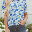  Blair Collared Short Sleeve Blouse