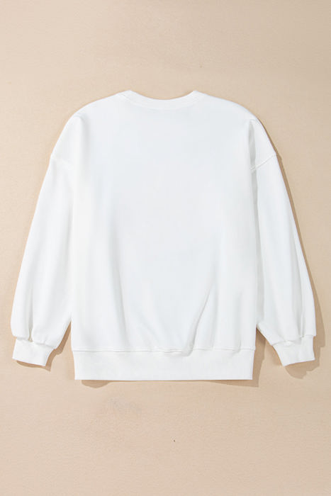 Blair Halloween Pumpkin Patched Pullover Sweatshirt