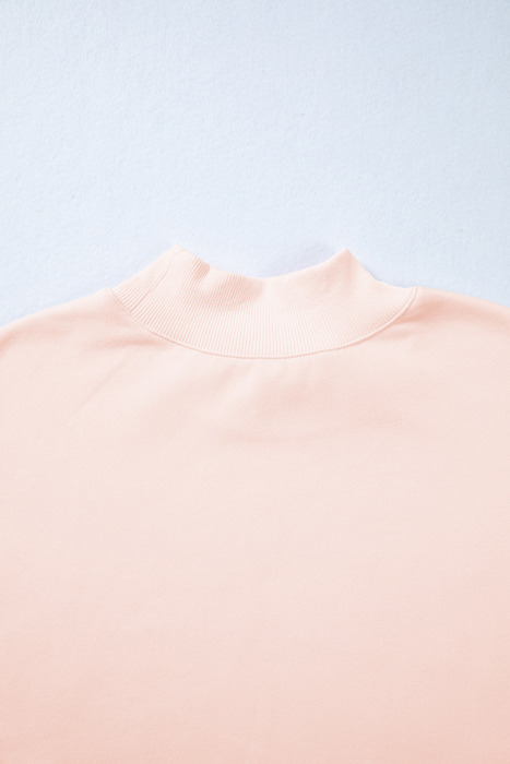 Blessed Embroidered Mock Sweatshirt